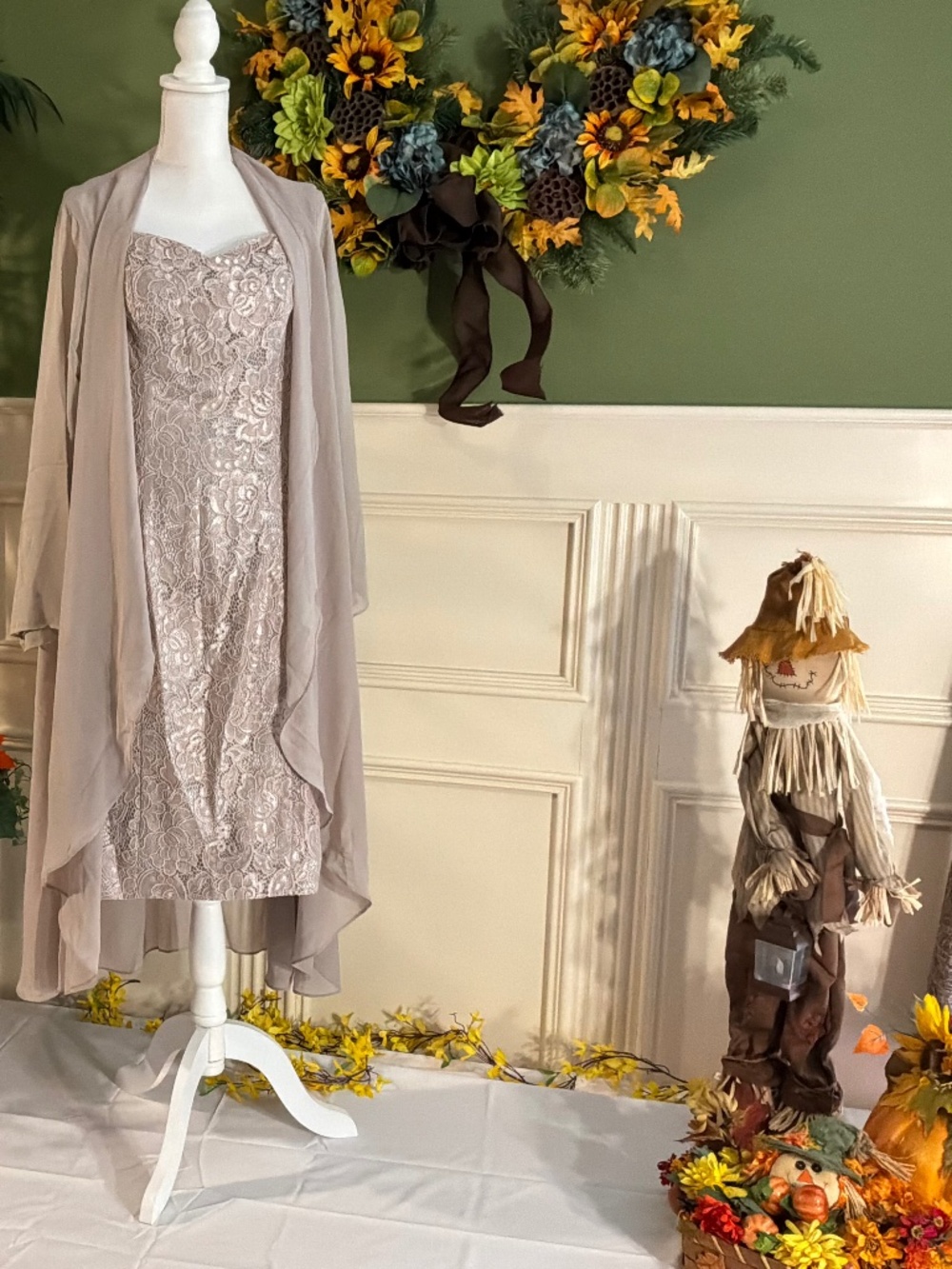 Mother of the Bride or casual dinner lace dress
